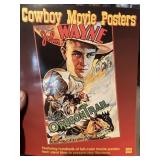 Cowboy movie posters book