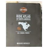 Harley Davidson ride Atlas and catalogues