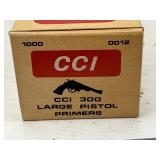 590pcs CCI Large Pistol Primers-NO SHIPPING