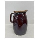 Hull brown water pitcher