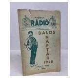 1938 American radio Hungarian broadcast book