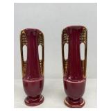 USA porcelain vases