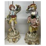 FANCY Figural lamps 32"