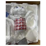 Pillsbury doughboy porcelain figure Danbury mint