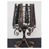 MCM Gothic Lamp, Wooden