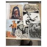 Roy Rogers and Gene Autry 8 x 10 photos