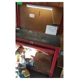 Work Bench With Light & Pull Out Drawer