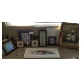 Group of Framed Art Work