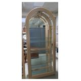 Pulaski Arched Top Lighted Curio Cabinet