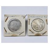 2 Commemorative Silver Half Dollars: 1920 & 1926