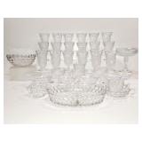 Fostoria Glassware: Footed Iced Tea, Serving Bowl