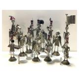 Tin Folk Art 13 Piece Band