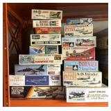 16 Plane Models: Matchbox, MPC, Monogram, Revell