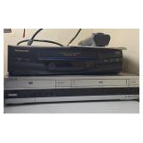 Sony DVD Player, Panasonic VHS Player