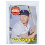 1969 Mickey Mantle Topps #500 Baseball Card