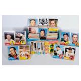 250+ 1963 Topps Baseball Cards