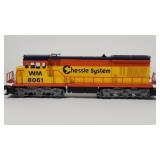 Lionel 8061 Chessie System Diesel Engine, O Gauge