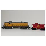 Lionel O Gauge: UP Locomotive 1292, Caboose 2482