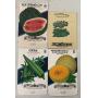 (4)VINTAGE SEED PACKETS-ASSORTED