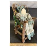 DECOR ITEM-DOLL IN CHAIR