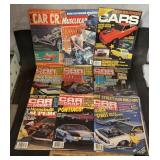 (9)CAR CRAFT MAGAZINES0FROM THE PAST YEARS