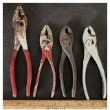 (4)PLIERS-ASSORTED