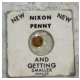 "NIXON PENNY"-NOVELTY ITEM