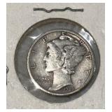 1927 MERCURY DIME (90% SILVER)