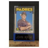 SPORTS CARD-JOHN KRUK/PADRES