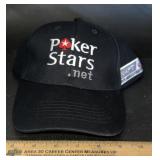 BALL CAP-POKER STARS.NET-ADJUSTABLE/NEW