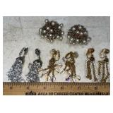 LADIES JEWELRY-CLIP ON EARRINGS/ASSORTED