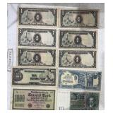 (10)WORLD BANK NOTES/PAPER CURRENCY-(2)GERMANY /