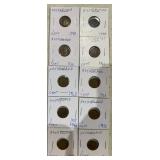 (10)NETHERLANDS (1-CENT) COINS ***ASSORTED