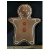 DECOR/TRAY-GINGERBREAD MAN