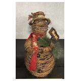 SEASONAL DECOR-VINE/SNOWMAN