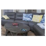 4-PIECE SECTIONAL SOFA W/MOTORIZD RECLINERS-THE