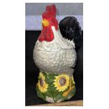 COOKIE JAR-ROOSTER DESIGN