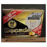 DECADE LIGHT BULBS-NEW