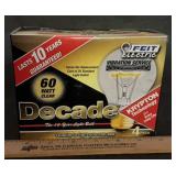 DECADE LIGHT BULBS-NEW