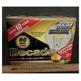 DECADE LIGHT BULBS-NEW