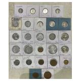 (26) "FRANCE" WORLD COINS-ASSORTED DATES &