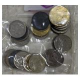 (BAG)"BELGUIM" WORLD COINS-ASSORTED