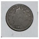 1903 LIERTY V-NICKEL ***SLIGHT REVERSE MARKS***