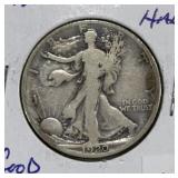 1920-D WALKING LIBERTY HALF DOLLAR (90% SILVER)