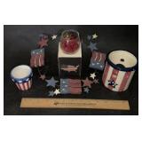 PATRIOTIC DECOR ITEMS-ASSORTED