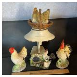 DECOR ITEMS-CHICKEN DESIGN