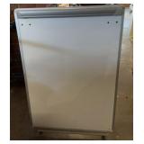 MARKER BOARD W/ ATTACHED EASEL-APPROX. 36"x48" &