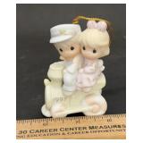 "PRECIOUS MOMENTS" FIGURINE-"OUR FIRST CHRISTMAS