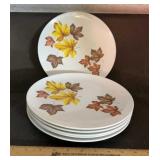 (6)TEXAS WARE MCM DINNER PLATES