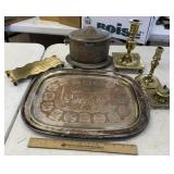 BRASS & MORE ITEMS FROM THE HOME-ASSORTED